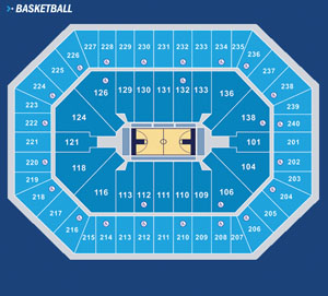 Target Center Basketball Seating Chart