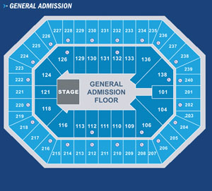 Target Center General Seating Chart